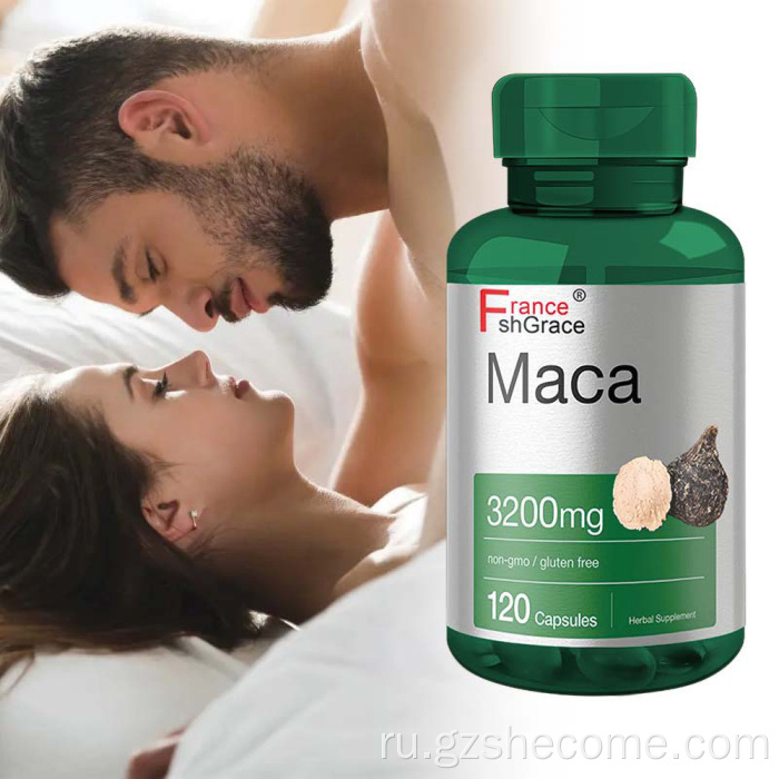 Органическая добавка MACA не ГМО -корневые капсулы MACA